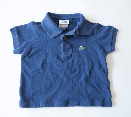 Lacoste polo baby size blue - lacoste,