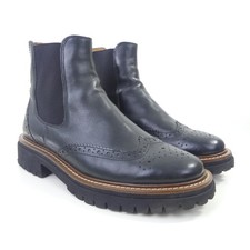 PAUL GREEN Chelsea Boots Stiefeletten Leder Schwarz Gr. 41