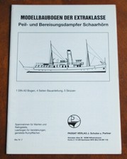 Passat Verlag Nr. 2 - Peil- / Bereisungsdampfer Schaarhörn - limitierte Auflage
