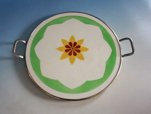 Vintage art deco tortenplatte - art,