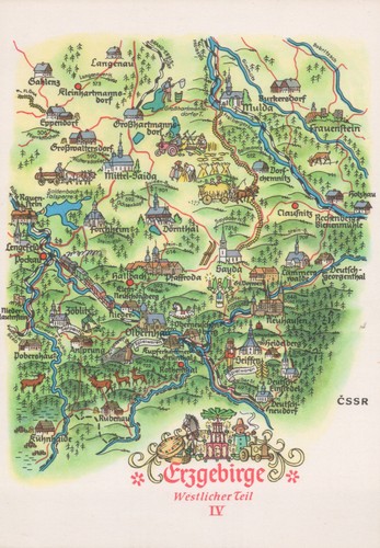 Erzgebirge westlicher teil - westlicher,