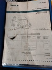 Einbauhinweise RÜCKFAHSCHEINWERFER FÜR VW 1200