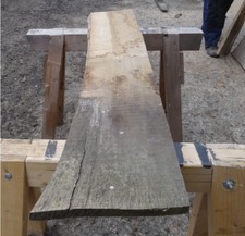 Eiche,massiv,Bohle,Drechselholz,Schreibtischplatte,Waschtisch,ca.119x22x2cm,2167