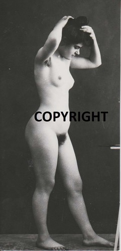 Vintage 1900 studio akt - vintage,