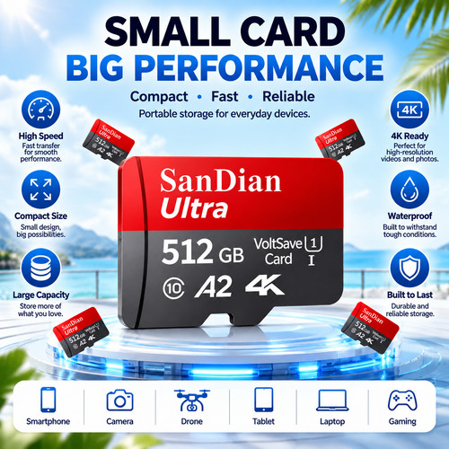 Micro karte 2tb 1tb - sd, karte,