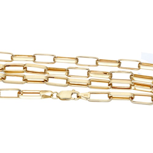 Glänzende ankerkette 585 - ankerkette, 14k