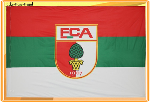 Augsburg stockfahne fahne - fc,