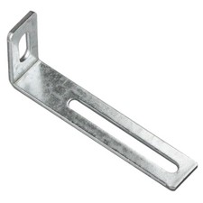 100 x Wandbefestigung 78x32x15x2 mm Kippsicherung Schrankbefestigung Möbelwinkel