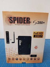 Spider S 280+ Full HD IPTV WiFi Satellite Receiver ,Arabisch -Ohne Fernbedienung