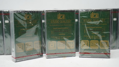 Stück leerkassetten - stück, mc's