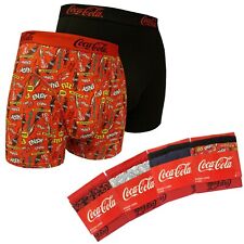 Coca Cola 2 Stk. Herren Boxershort  MEGA-Designs, Retroshorts, Unterhosen
