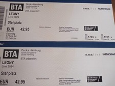 Konzertkarten für Leony