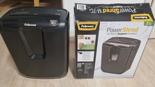 Neuwertig Fellowes Powershred M-7C, Papierschredder Aktenvernichter P-4, 7-Blatt