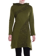 Vishes Damen Spitzen Kleid