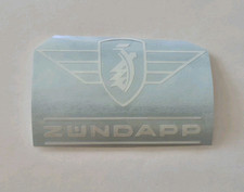 Zündapp Aufkleber, Sticker, Moped, Mofa, weiß, NEU