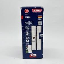 ABUS Fensterzusatzsicherung FTS88 – Schloss mit 2 Stahlbolzen mit Haken, untersc