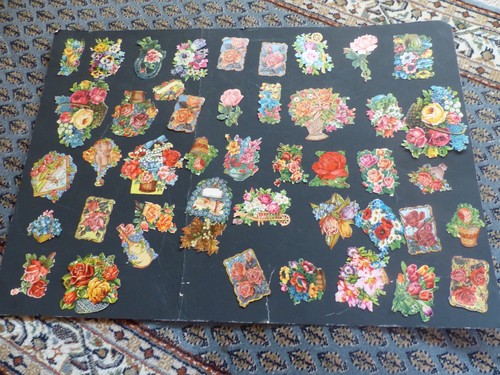 Oblaten poesiealbum vintage - oblaten,