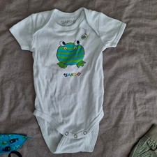 # Body Kurzarm Jako-o Gr. 68 74 verstellbar mit Frosch Baby Kleidung 
