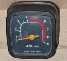 Drehzahlmesser Nippon Seiki Japan 9000U/Min mechanisch Suzuki TS DR