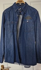 HARLEY-DAVIDSON Herren Biker Jeanshemd USA