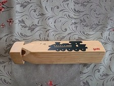 Dampf Lokomotiv Pfeife Holz goki gebraucht