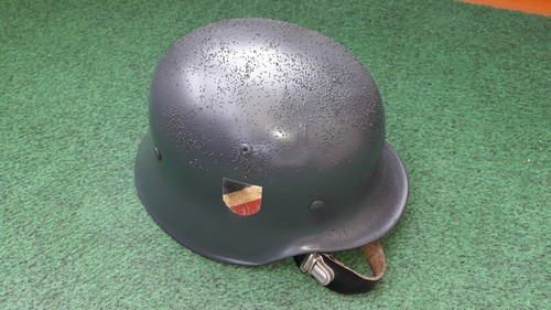 Stahlhelm aus met - gr., 56