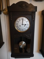 Pendel wanduhr antik mit - -,