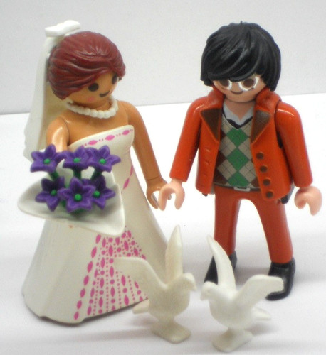 Braut und bräutigam figur - braut,