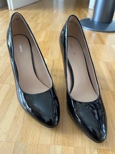 Lack Pumps schwarz, Graceland