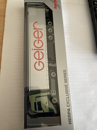 Herpa geiger lkw h0 - geiger,