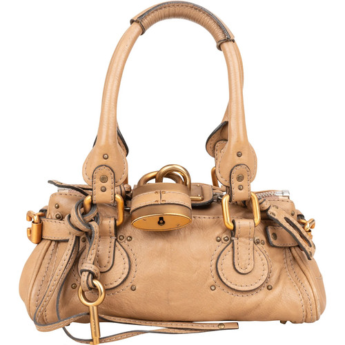 Chloé leather paddington - chloé,