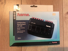 HAMA Umschaltpult für 4 Paar Lautsprecher, LSP-204