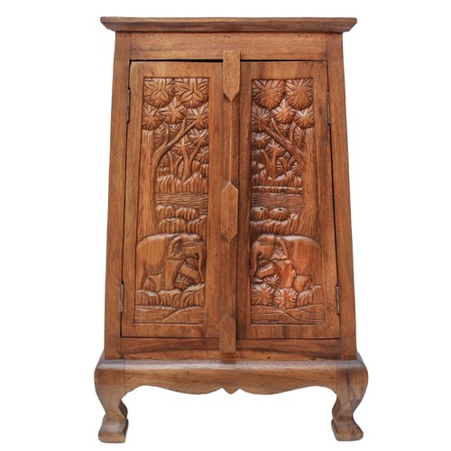 Schrank elefanten holzschrank - schrank,