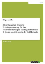 Abschlussarbeit B-Lizenz