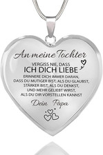 Herz Halskette Damen Mädchen