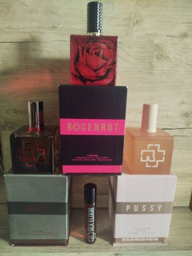 3xrammstein parfum rosenrot - 3xrammstein, "rosenrot