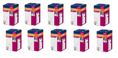 10x osram led glühlampe - 10x,
