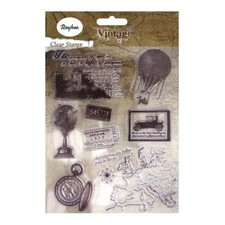 Stempel silikonstempel vintage - stempel,