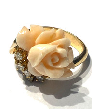 Ring 750 yellow gold with - ring,