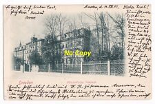 AK Dresden Neustadt Marienallee Fletcher’sches Seminar 1905