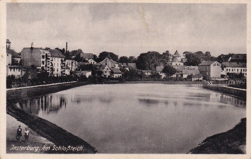 Insterburg am schloßteich - ak, insterburg,