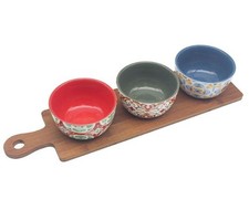 3er SET TOSKANA SERVIERSCHALEN