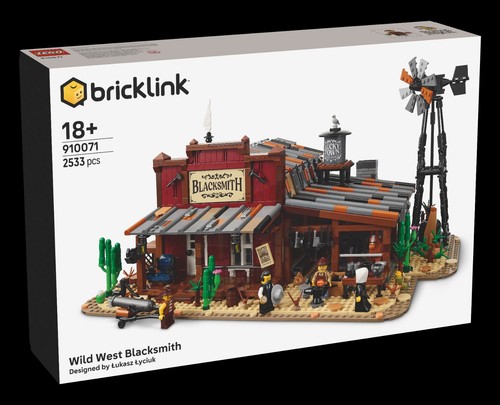 Bricklink wild west blacksmith - west,