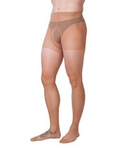 Herren Strumpfhose Beige Haut