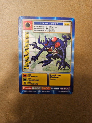 Digimon karte 1999 1st - |,