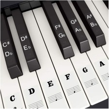 Klavier Keyboard Aufkleber