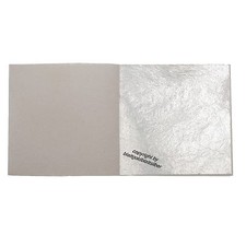 10 Blatt Echtes Blattsilber