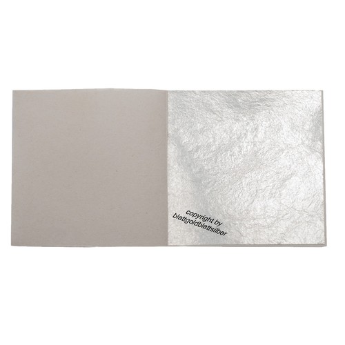 Blatt echtes blattsilber - 10,