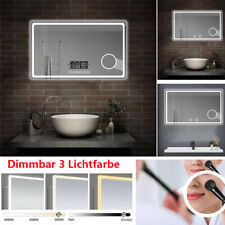 LED Badspiegel Badezimmerspiegel mit Beleuchtung Beschlagfrei Wandspiegel 60x80
