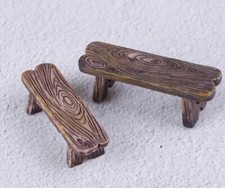 Mini Wichtel Sitzbank als Zubehör für Wichteltür oder Holzbank Wichtelstreiche